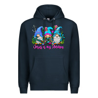 Navy Jesus Is My Anchor Premium Hoodie - CowhideDigitalArt