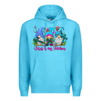 Ocean Blue Jesus Is My Anchor Premium Hoodie - CowhideDigitalArt