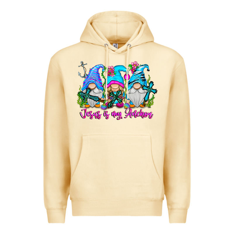 Jesus Is My Anchor Premium Hoodie by CowhideDigitalArt | Teevron