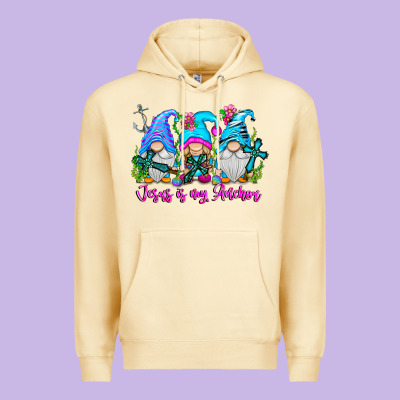 Jesus Is My Anchor Premium Hoodie Designed By Cowhidedigitalart