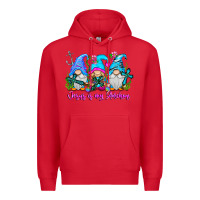 Red Jesus Is My Anchor Premium Hoodie - CowhideDigitalArt