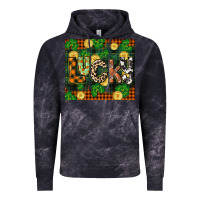Cloud Black st patricks day lucky clover and coins Vintage Hoodie - CowGirlArtShop