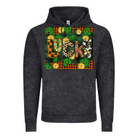 Vintage Black st patricks day lucky clover and coins Vintage Hoodie - CowGirlArtShop