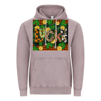 Vintage Zinc st patricks day lucky clover and coins Vintage Hoodie - CowGirlArtShop