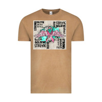 Vintage Camel cancer ribbon with angel wings Vintage Tee - CowGirlArtShop