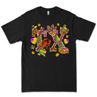Black Texas Mardi Gras Premium Tee - NancyCooperArtShop