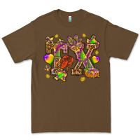 Cacao Texas Mardi Gras Premium Tee - NancyCooperArtShop