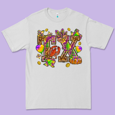 Texas Mardi Gras Premium Tee Designed By Nancycooperartshop