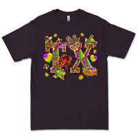 Plum Texas Mardi Gras Premium Tee - NancyCooperArtShop