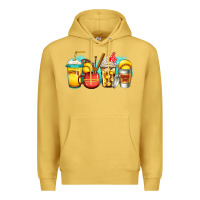 Antique Gold softball coffee Premium Hoodie - Jasminsmagicworld