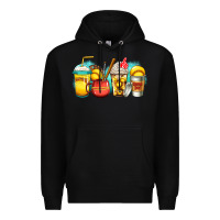 Black softball coffee Premium Hoodie - Jasminsmagicworld