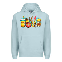 Blue Mist softball coffee Premium Hoodie - Jasminsmagicworld