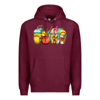 Burgundy softball coffee Premium Hoodie - Jasminsmagicworld