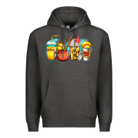 Charcoal Heather softball coffee Premium Hoodie - Jasminsmagicworld