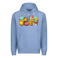 Colony Blue softball coffee Premium Hoodie - Jasminsmagicworld