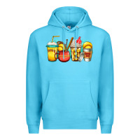 Ocean Blue softball coffee Premium Hoodie - Jasminsmagicworld