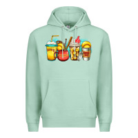 Seafoam softball coffee Premium Hoodie - Jasminsmagicworld