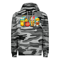 Slate Camo softball coffee Premium Hoodie - Jasminsmagicworld