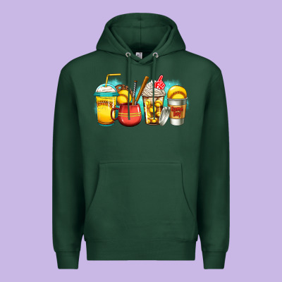 Softball Coffee Premium Hoodie Designed By Jasminsmagicworld