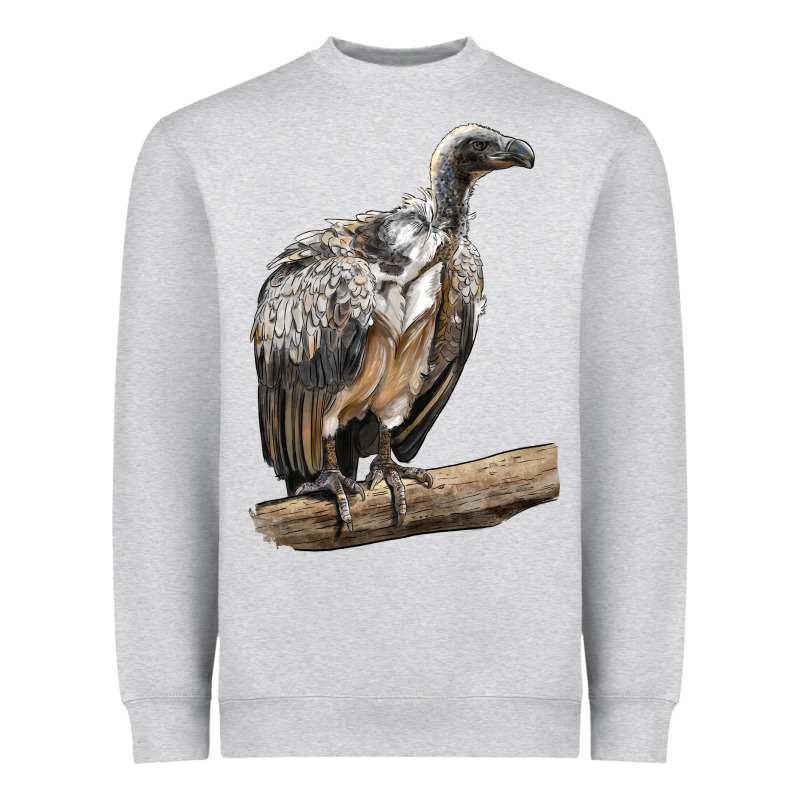 Vulture Bird Heavyweight Sweatshirt by LillyAllenDesigns | Teevron