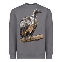 Storm Vulture Bird Heavyweight Sweatshirt - LillyAllenDesigns