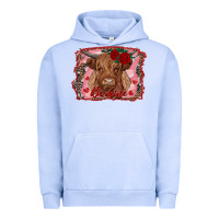 Pigment Grape Ice be mine highland cow Urban Hoodie - AdoDesignShop