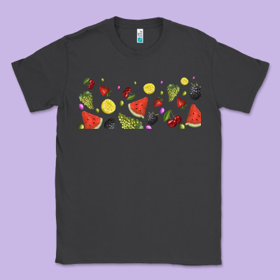 Summer Fruits Classic Tee Designed By Tumblerdesignbyshophia