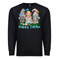 Black happy easter gnome Premium Sweatshirt - BarkalooDesign