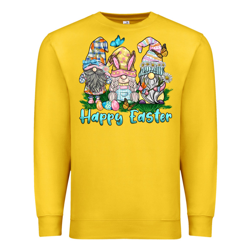 Happy Easter Gnome Premium Sweatshirt by BarkalooDesign | Teevron