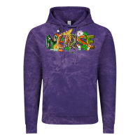 Cloud Purple St. Patrick's Day Nurse Vintage Hoodie - CowGirlArtShop