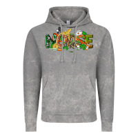 Cloud Rock St. Patrick's Day Nurse Vintage Hoodie - CowGirlArtShop