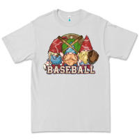 Dove Grey Baseball gnomes Premium Tee - NancyCooperArtShop