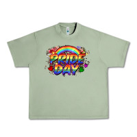 Oil Green Pride day Urban Heavy Tee - CowGirlArtShop