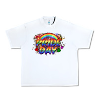 White Pride day Urban Heavy Tee - CowGirlArtShop