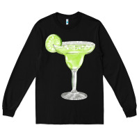 Black martini fa element Long Sleeve Tee - FaDigitalArtStudio