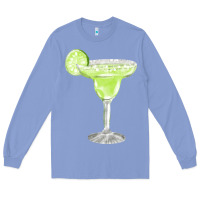 Colony Blue martini fa element Long Sleeve Tee - FaDigitalArtStudio