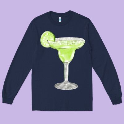 Martini Fa Element Long Sleeve Tee Designed By Fadigitalartstudio