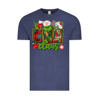 Vintage Denim cna  certified nursing assistant claus Vintage Tee - CowGirlArtShop