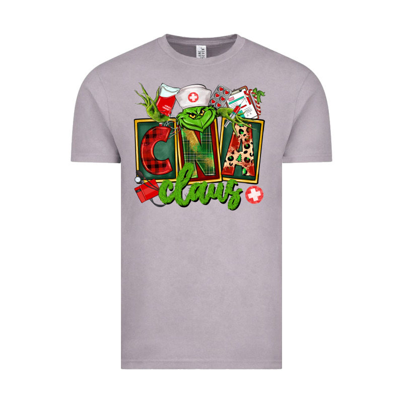 Cna  Certified Nursing Assistant Claus Vintage Tee by CowGirlArtShop | Teevron
