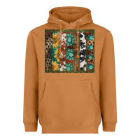 Meerkat western patterns brushstroke Heavyweight Hoodie - BarkalooDesign