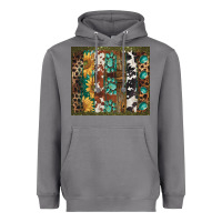 Storm western patterns brushstroke Heavyweight Hoodie - BarkalooDesign