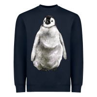 Navy baby penguin Heavyweight Sweatshirt - LillyAllenDesigns