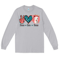 Moon Dust Peace Love Goats Long Sleeve Tee - Jasminsmagicworld