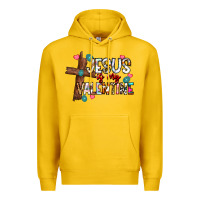 Lemon jesus is my valentine Premium Hoodie - CowhideDigitalArt