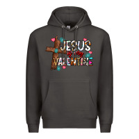 Smoke jesus is my valentine Premium Hoodie - CowhideDigitalArt
