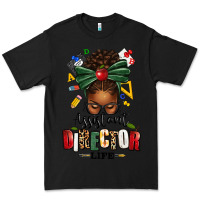 Black assistant director life afro messy bun Premium Tee - texasbilliewilder
