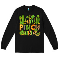 Black un pinch able  st. patrick's day Long Sleeve Tee - OliviaCreatesArt