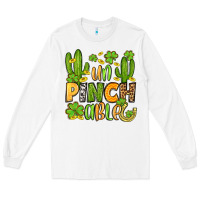 White un pinch able  st. patrick's day Long Sleeve Tee - OliviaCreatesArt