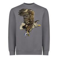 Storm American White Sea Eagle Heavyweight Sweatshirt - LillyAllenDesigns