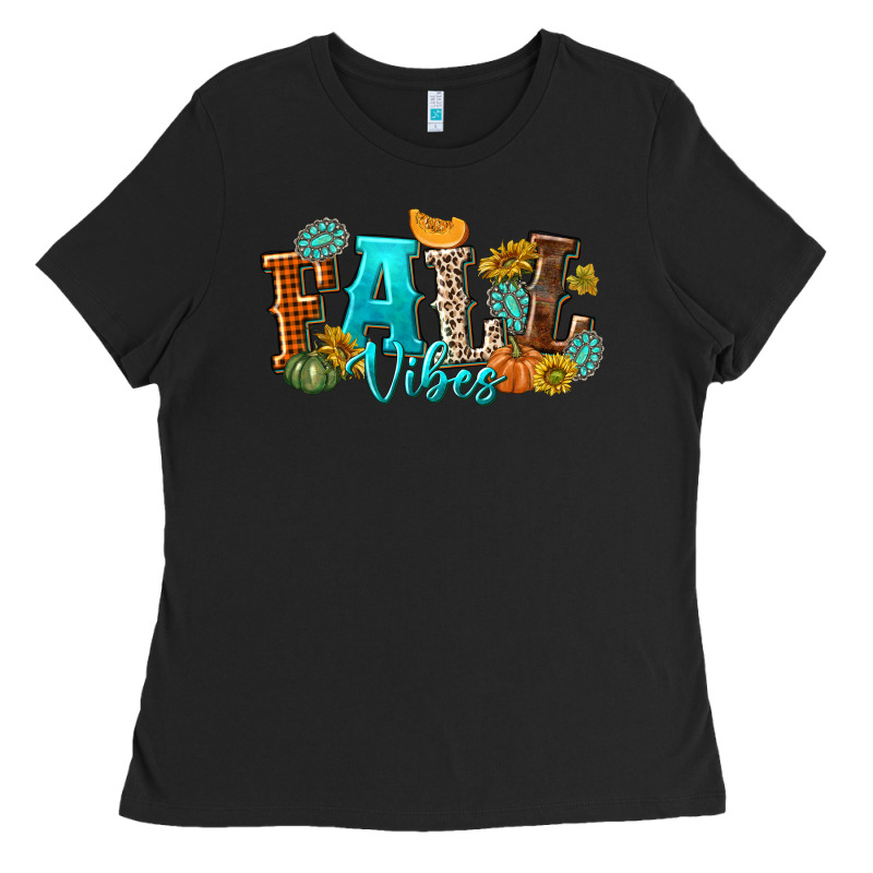 Fall Vibes Ladies Tee by texasbilliewilder | Teevron